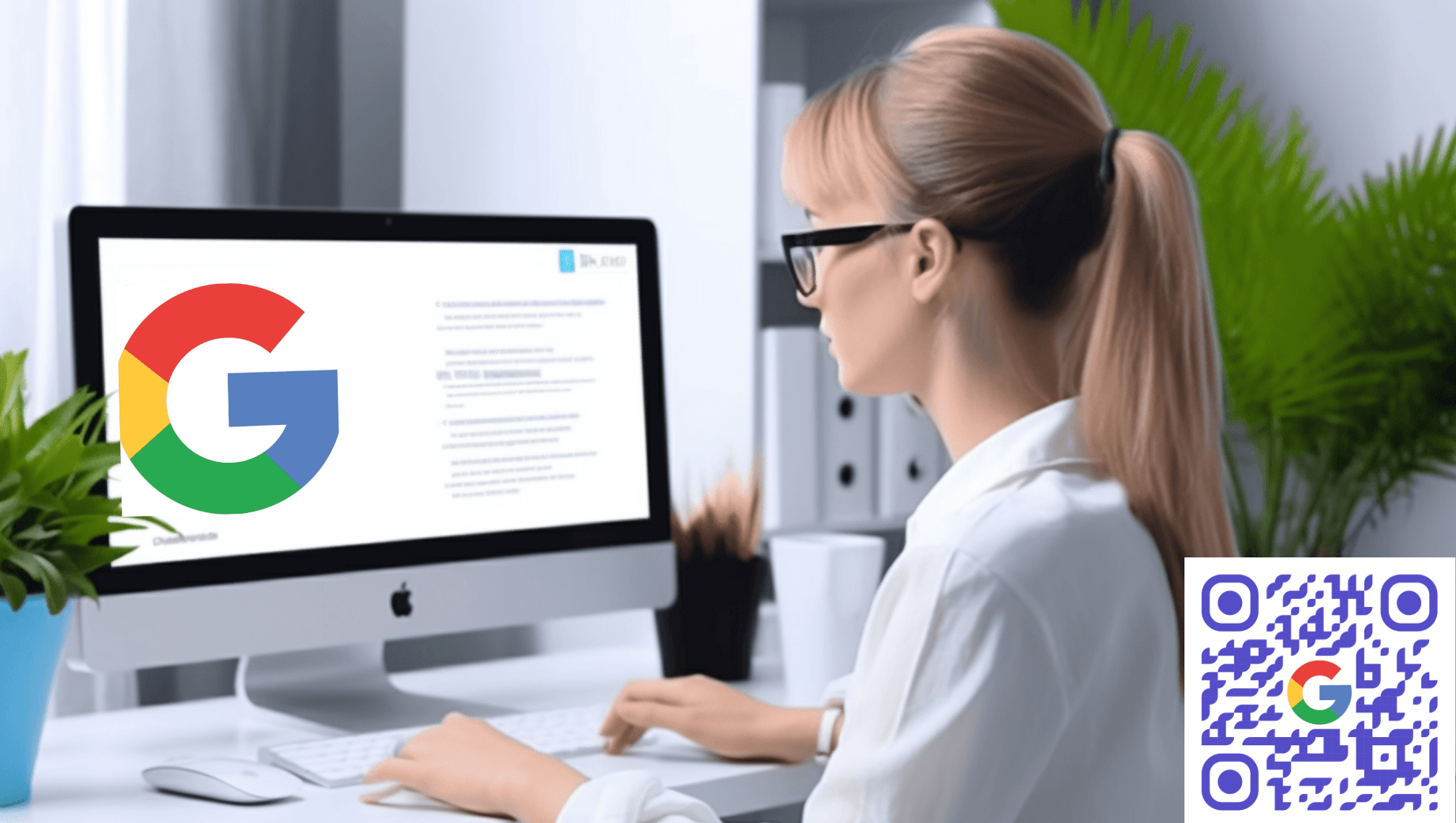 Using QR codes with Google services