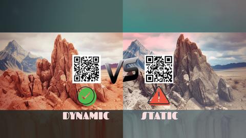 Dynamic QR codes