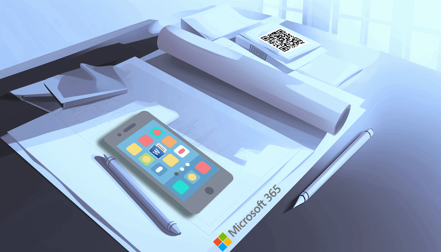 Create a QR code for Word