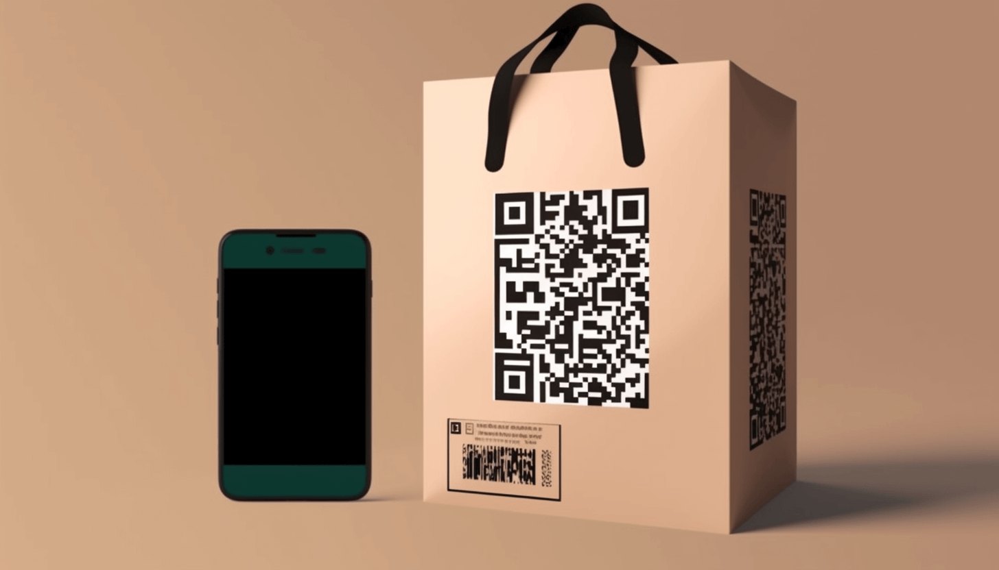 Examples of QR codes in Asia