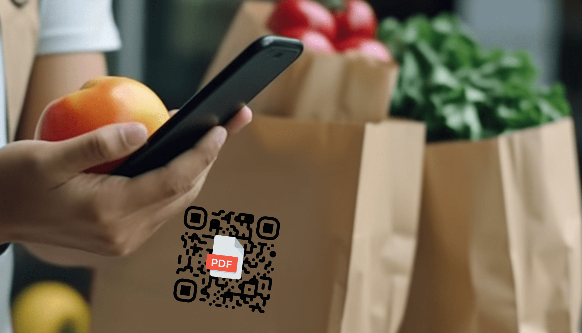 Make a PDF QR code