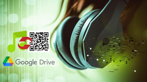 Generate an audio QR code