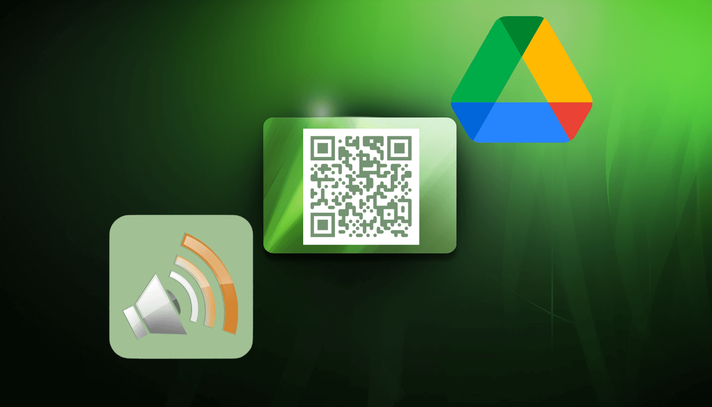 Audio QR codes