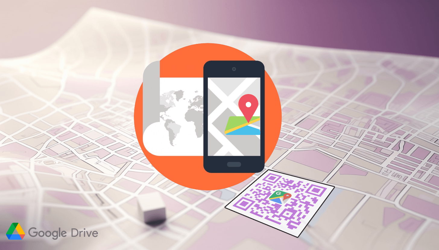 Map to a QR code