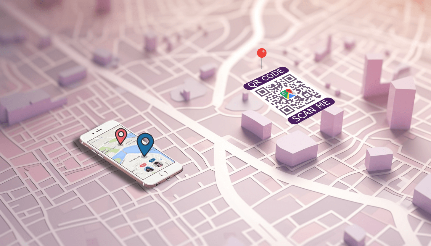 Make a location QR code