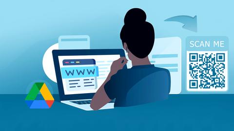 QR codes for websites on Google Drive