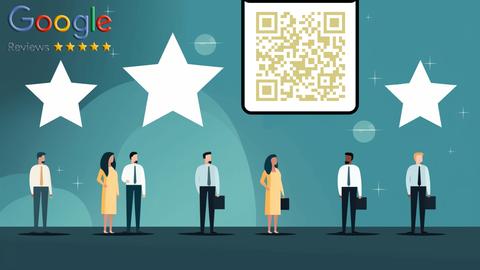 Get reviews with QR codes
