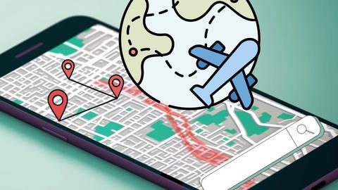 QR codes with locations