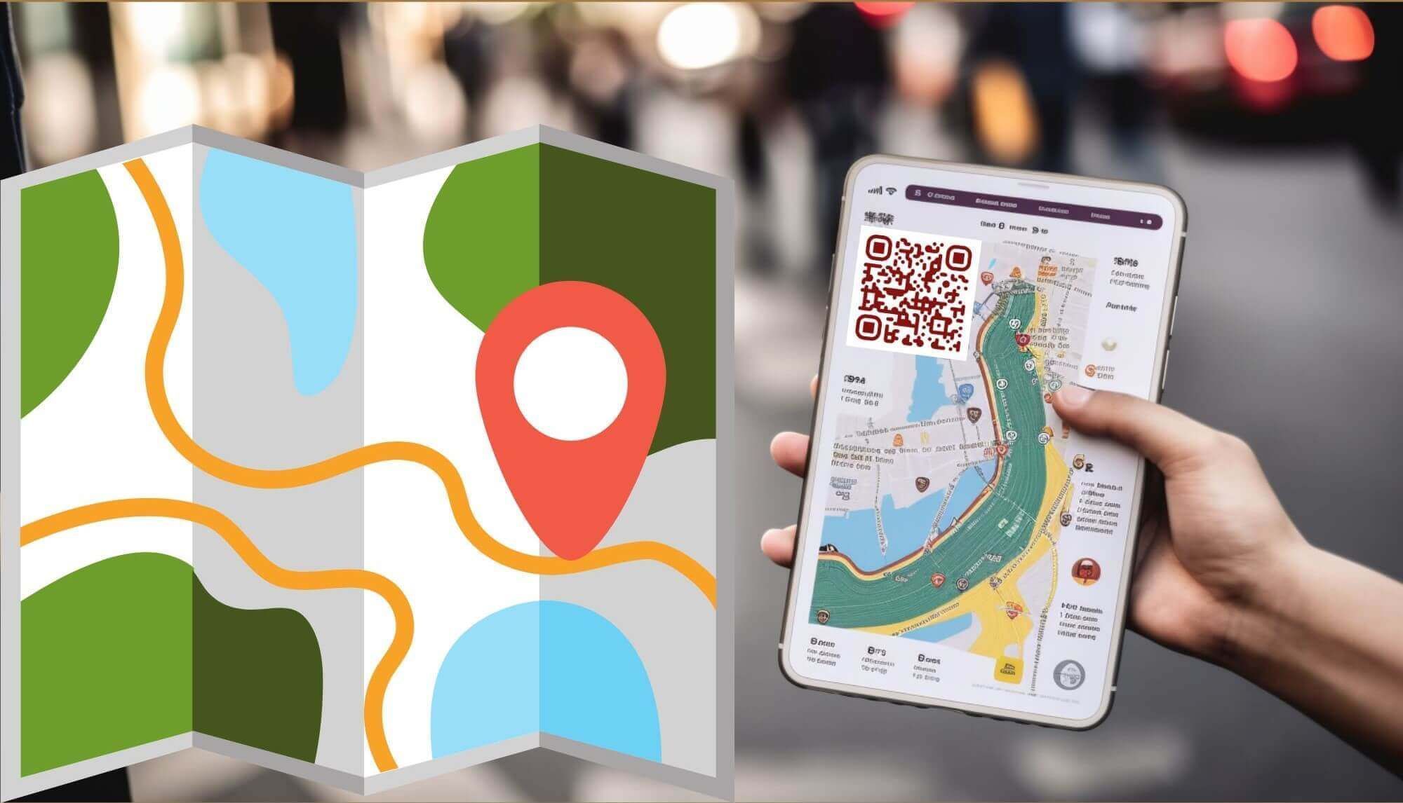 Free location QR codes
