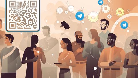 QR codes for Telegram
