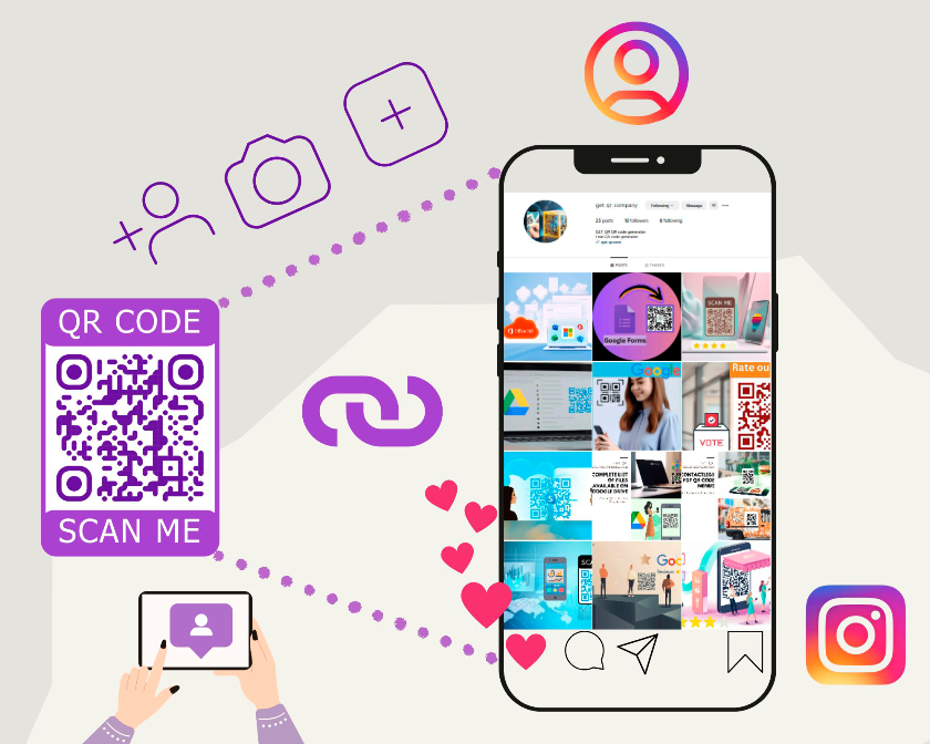 Get-QR Brand Instagram