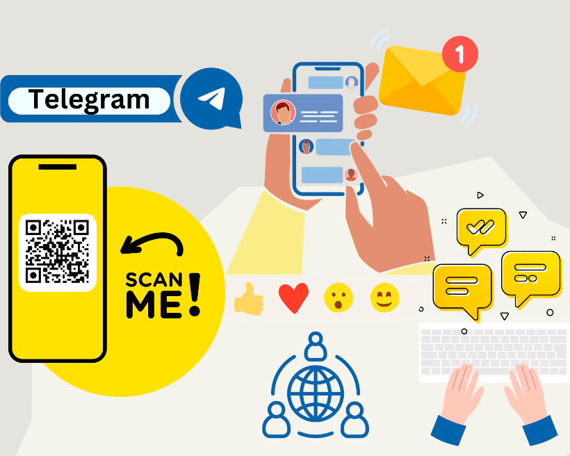 Get-QR Brand Telegram