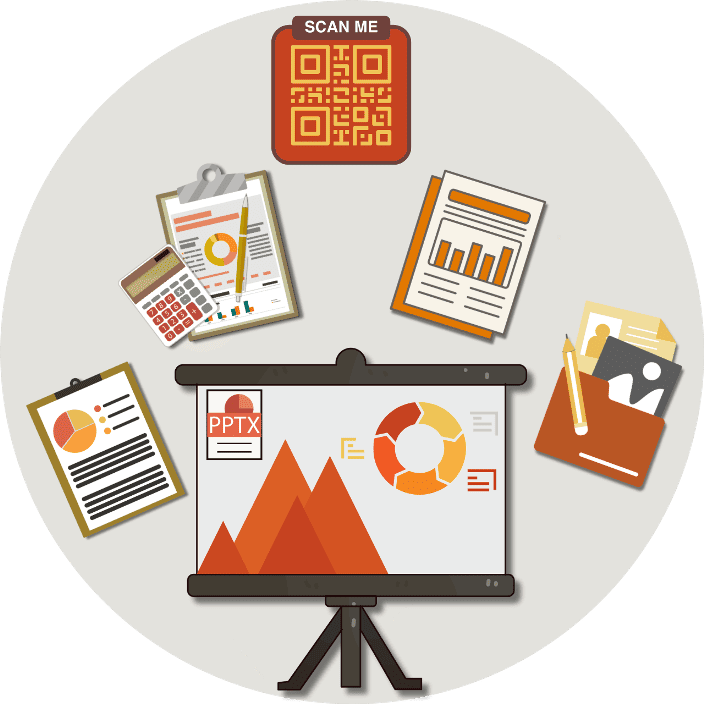 Get-QR Type PPTX circle