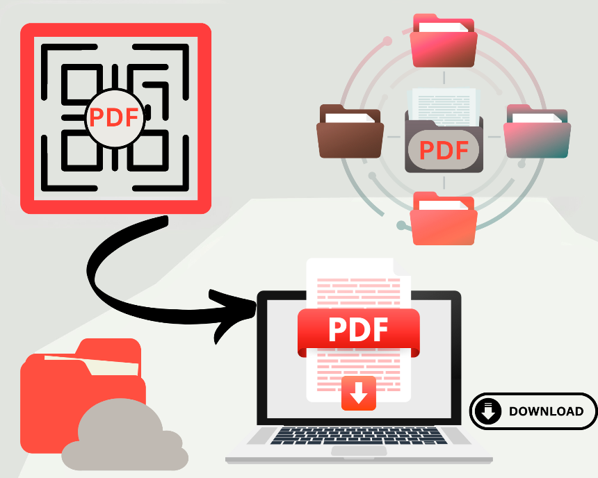 QR-code for PDF